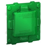 UNICA - SUPPORT DE FIXATION 2 MODULES AVEC PROTECTION DE CHANTIER - PLASTIQUE - NU7002PC