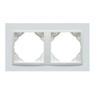 PLAQUE DOUBLE BLANC/BLANC - 90920TBB